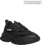 Steve Madden Possession Sneakers Laag - zwart - Maat 36