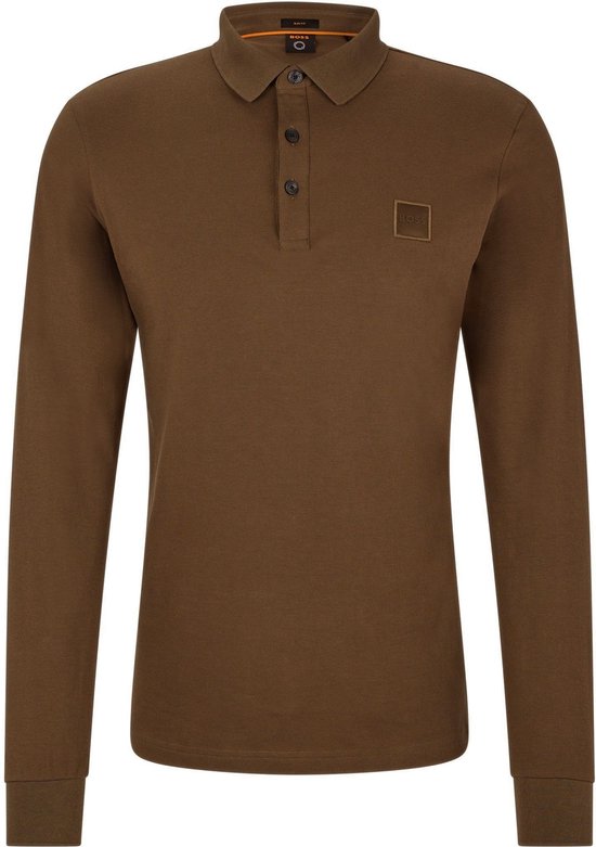 BOSS - Passerby Polo Marron - Coupe Slim - Polo Homme Taille 3XL