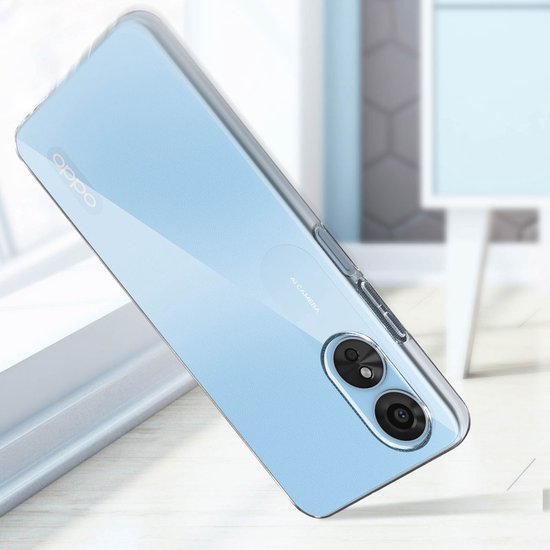 Oppo A17, TPU, Transparente