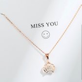 Fashion jewelry|Dames Ketting|Valentijns cadeau| gift|verrassing|kroon