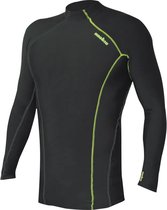 Nookie Mens Softcore Long Sleeve Base Layer - Black / Lime