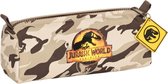 Schoolpennenzak Jurassic World Dominion Bruin (21 x 8 x 7 cm)