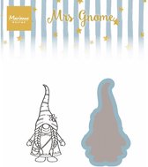 Marianne Design Stamp & Die Set Mrs Gnome