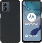 iMoshion Hoesje Geschikt voor Motorola Moto G53 Hoesje Siliconen - iMoshion Color Backcover - Zwart