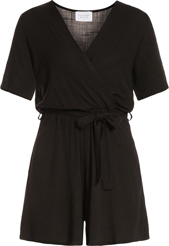 SISTERS POINT Playsuit GASY Zwart - Maat XS