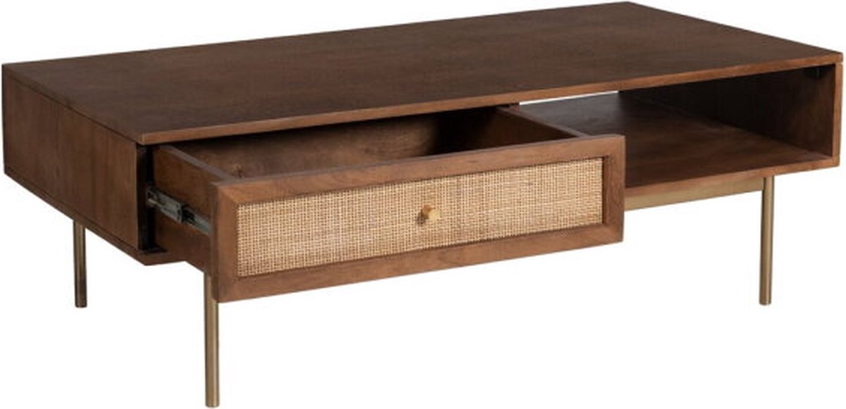 Wandtafel gevlochten rotan, loama naturel La Redoute Interieurs | La Redoute