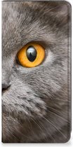 Book Case Google Pixel 7 Pro Telefoon Hoesje Britse Korthaar