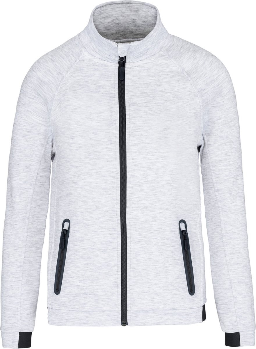 Outdoorjas met opstaande kraag ‘Proact’ Ash Heather
