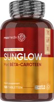 maxmedix Sunglow bruiningspillen - Natuurlijke bruiningsversneller - 120 vegan tabletten - Bevordert een normale pigmentatie van de huid