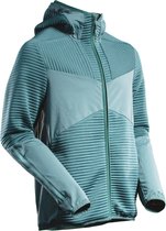 MASCOT Customized Fleece sweat à capuche zippé - 22603-681 - vert forêt clair - taille L