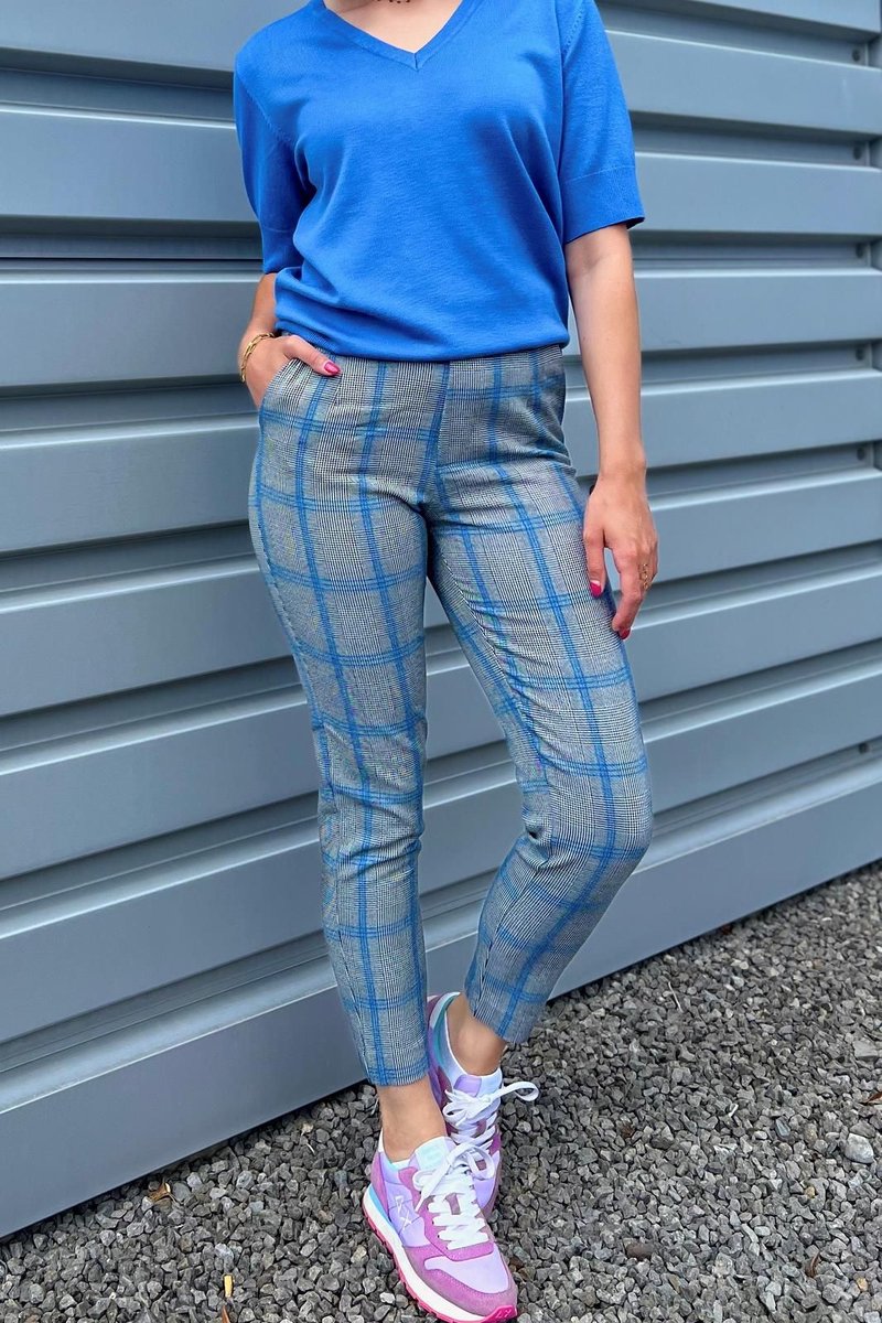 VILA - VIVARONE PATTERN HW SLIM PANT - NOOS - Dames - Leggings
