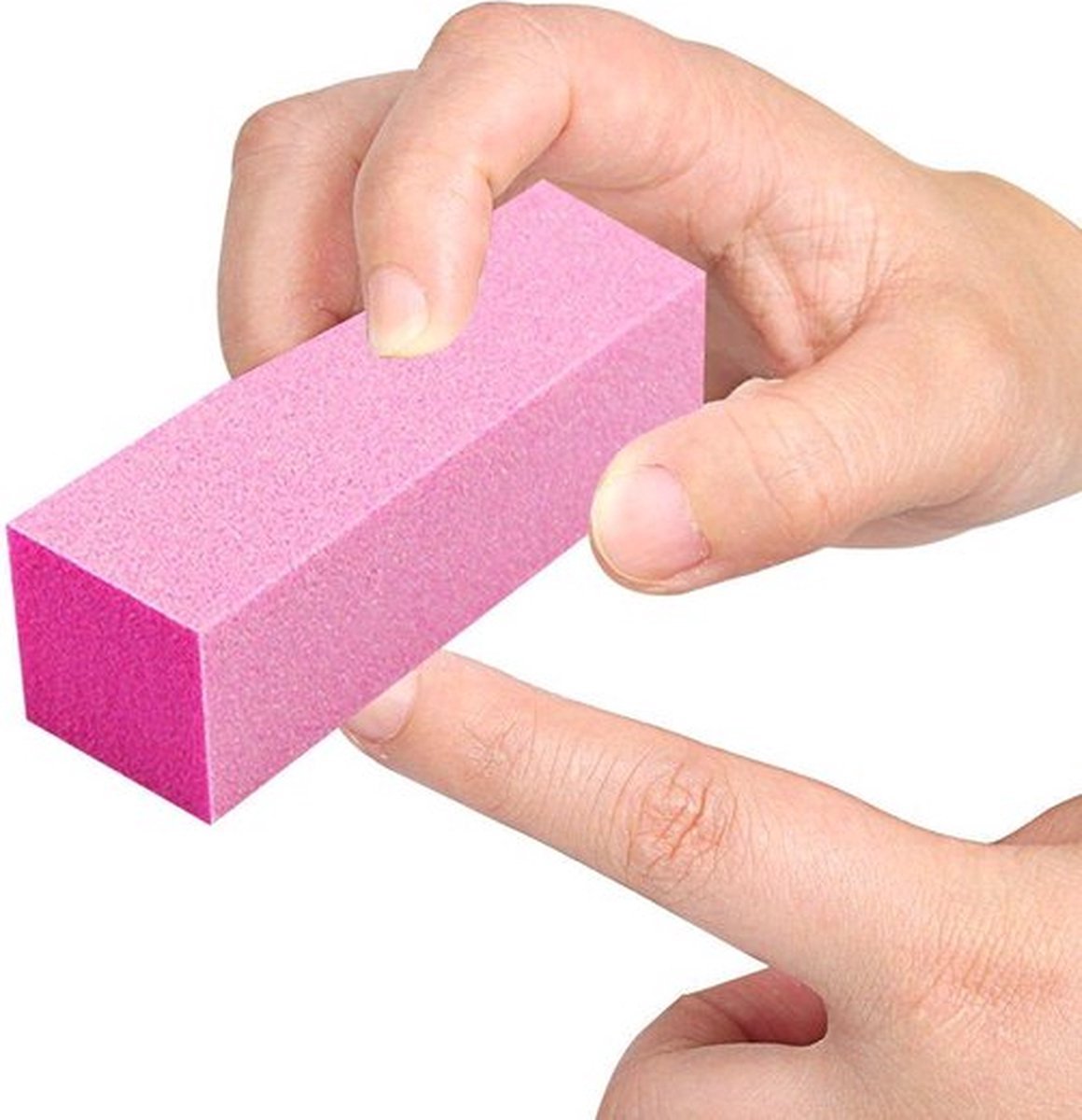 Goedkoopste Blokvijlen I Nagelblok I Bufferblok I Nagelvijl I Polijstblok I Nail Buffer I Buffing Block I 2 Stuk I Roze