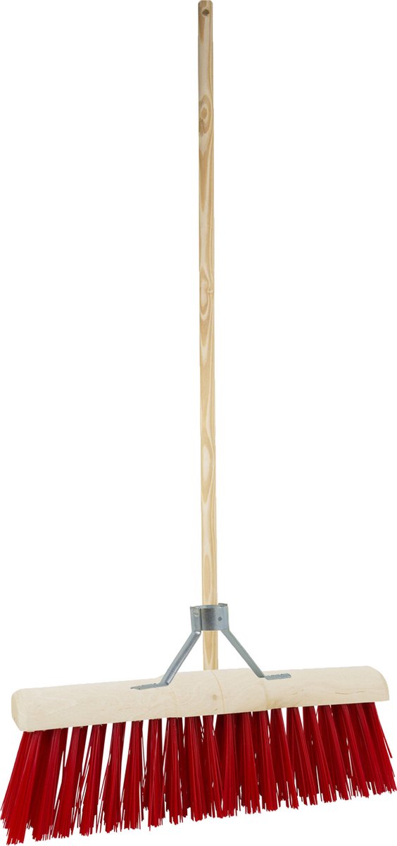 Goedkoopste Betra Buitenbezem - FSC hout - kunstvezel - hard - 45 x 140 cm