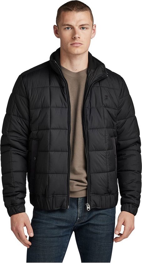 G-Star Raw MEEFIC QUILTED JKT Čierna - Bezplatné doručenie