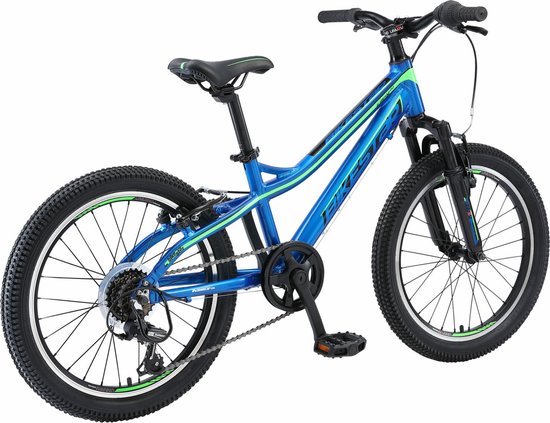 Bikestar kinderfiets MTB 7speed 20inch blauw/groen van Bikestar — afbeelding 2