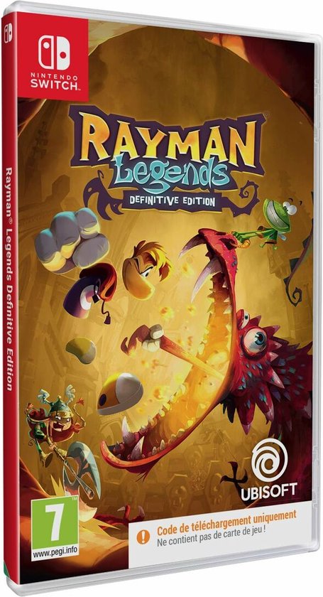 Ubisoft Rayman Legends Definitive Edition Video Game For Nintendo