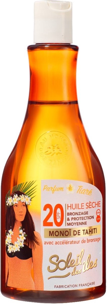 Soleil des iles perfume dry oil spf 20