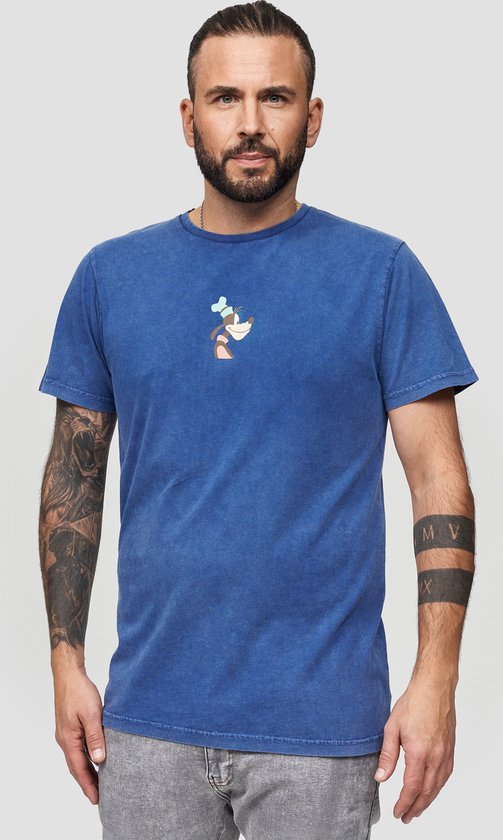 Recovered Disney Goofy Zijprofiel T-Shirt