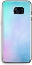 Case Company® - Hoesje geschikt voor Samsung Galaxy S7 Edge hoesje - Mist pastel - Soft Cover Telefoonhoesje - Bescherming aan alle Kanten en Schermrand