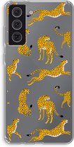 Case Company® - Coque Samsung Galaxy S21 FE - Léopard - Coque souple pour téléphone - Protection tous côtés et bord d'écran