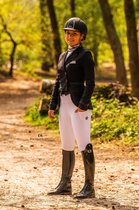 Donley - Acascalini - White- leggings d'équitation - leggings d'équitation - culottes d'équitation - tissu super fin - taille 44 - pantalons d'équitation - pantalons d'équitation - leggings d'équitation - leggings - grip en silicone