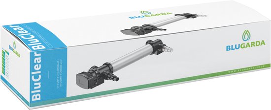 BluGarda BluClear 55W Vijver UV-c Apparaat - UV lamp vijver - Algenbestrijding - UV Filter - Groene vijver weer helder - Max. 9.000 l/uur