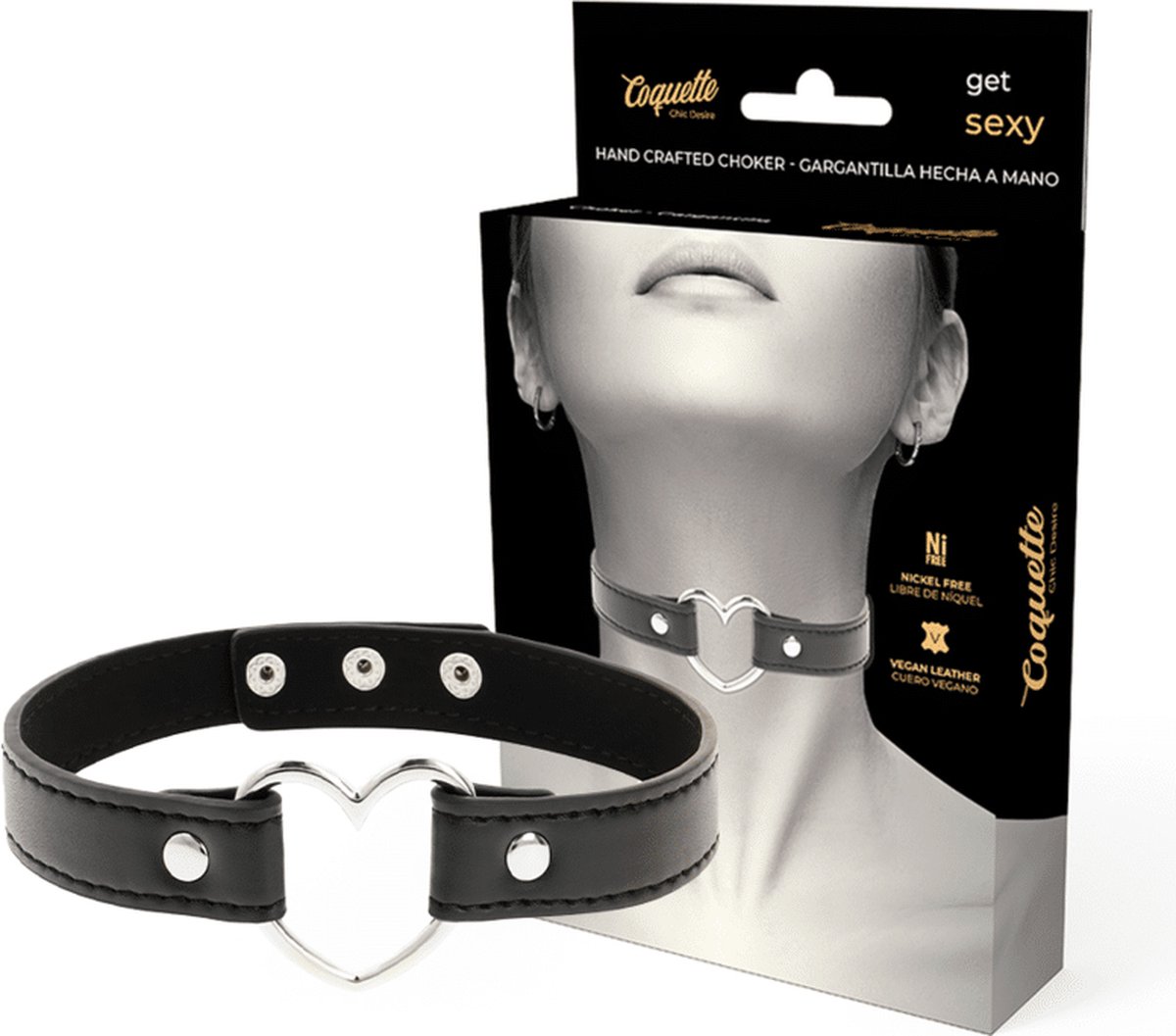 COQUETTE ACCESSORIES | Coquette Hand Crafted Choker Heart