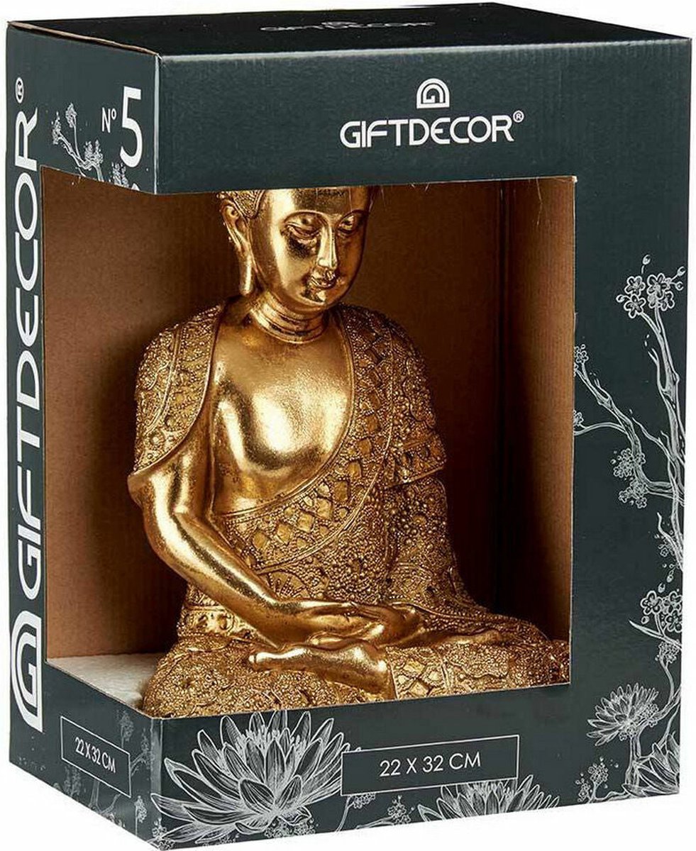Out of the blue Decorative Figure, Buddha, Approx. 16.5 x 10 x 21 cm, Made of Polyresin, Gift Box Out of the blue Decorative Figure, Buddha, Approx. 16.5 x 10 x 21 cm, Made of Polyresin, Gift Box