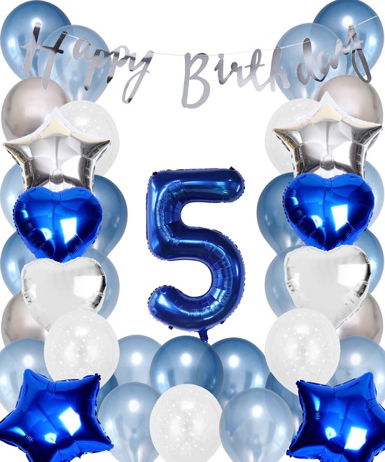 Zeemeermin Magic Happy Birthday Ballonnen (6st