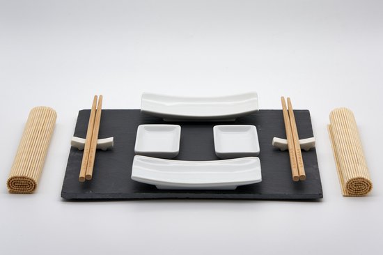 Excellent Houseware Sushi Servies Set Met Dienblad - Sushi Servies -  Stokjes | bol.com