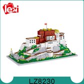 Lezi Potala Paleis van de Dalai Lama, Lhasa - Nanoblocks / miniblocks - Bouwset / 3D puzzel - 4904 bouwsteentjes - Lezi LZ8230