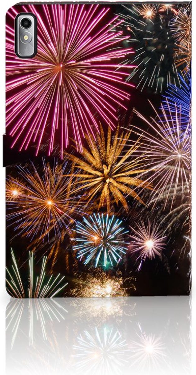 Lenovo Tab P11 Gen 2 Tablet Hoes met standaard Vuurwerk