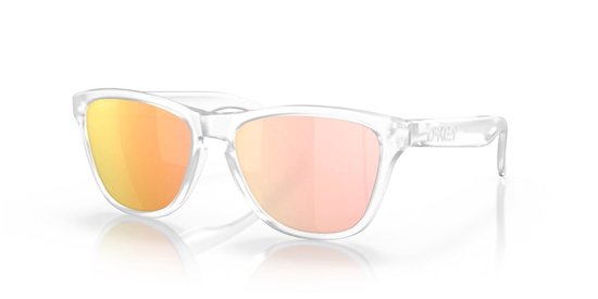 Oakley Frogskins XS (extra small) Matte Clear/ Prizm Rose Gold - OJ9006-35