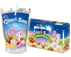 Capri-Sun Fairy Drink - fruitdrankje met banaan, appel, citroen en aardbei - 40x200ml