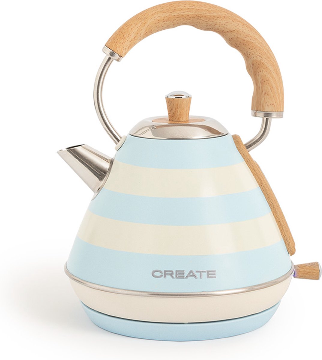 CREATE/KETTLE RETRO L/Bouilloire électrique 1.7L Blanc Cassé/Système De