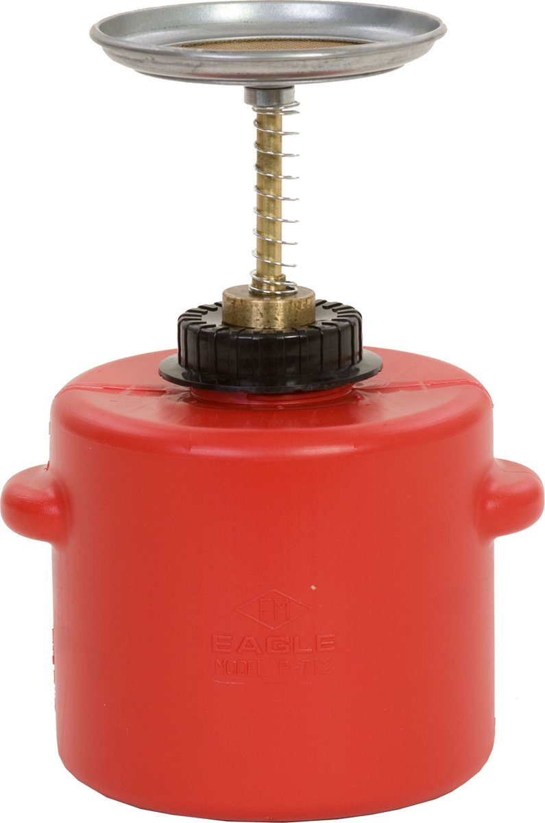 EAGLE Plunjerkan HDPE - Rood - 2 liter