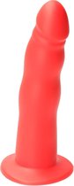Ylva & Dite - Anteros - Realistische Siliconen dildo met zuignap - Voor mannen, vrouwen of samen - Handgemaakt in Holland - Red