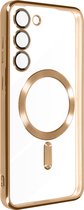 MagSafe case geschikt voor Samsung Galaxy S23 goud