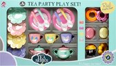 MEGA CREATIVE - Een kleurrijk theeservies, een set keukengerei met accessoires, voor vanaf 3 jaar