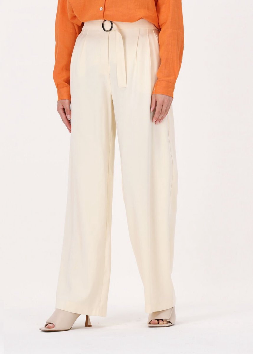 Access Woman's Pants Broeken Dames - Zand - Maat 44