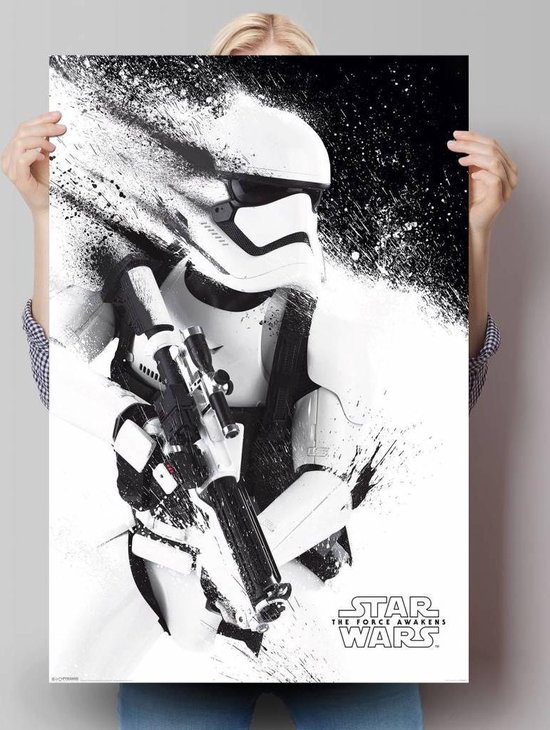 STAR WARS EPISODE VII THE FORCE AWAKENS stormtrooper  - Poster 61 x 91.5 cm