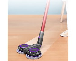 geschikt voor Dyson V7 V8 V10 V11 Stofzuiger Elektrische Mop Hoofd Onderdeel Krachtige Reiniging Mop Hoofd Nat En Droog Met Water tank droog mop, natte mop, waxen, stofzuigen vier in een, multifunctionele machine