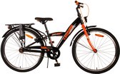 Vélo pour enfants Volare Thombike - Garçons - 24 pouces - Zwart Oranje - Deux freins à main