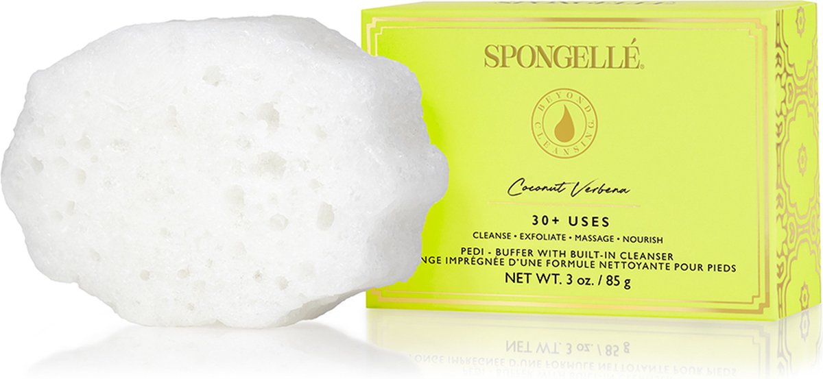 Goedkoopste Spongellé Pedi-Buffer Coconut Verbena Boxed