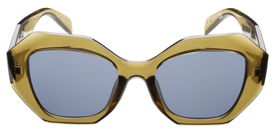 Icon Eyewear Zonnebril MARLOUS - Olijfgroen montuur - Grijze glazen