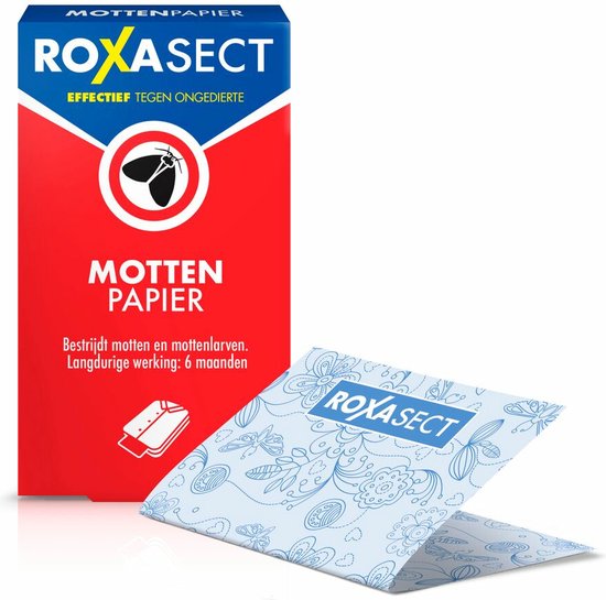 3x Roxasect Mottenpapier 2 stuks