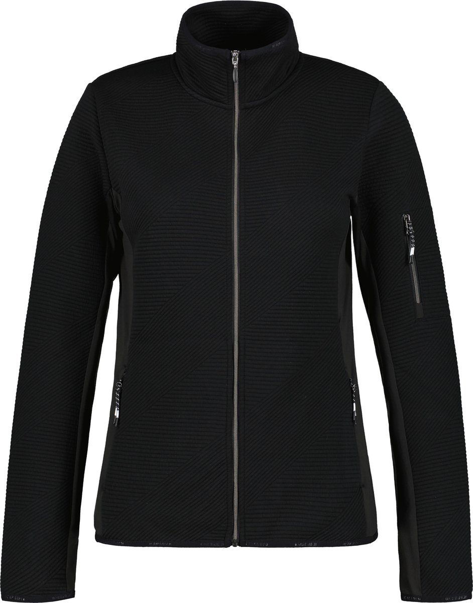 ICEPEAK ETTENHEIM Vest Dames Zwart