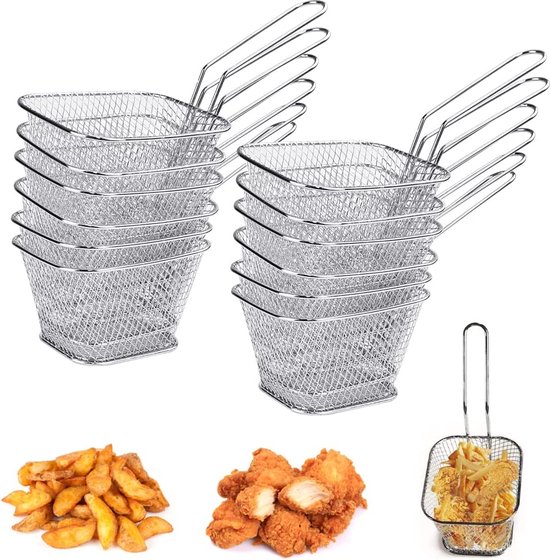 Panier à Frire, Panier a Salade Tamis Cuisine Inoxydable Fry Extensible  Chef Panier Cuisine