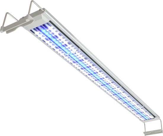 Bezem operator beproeving vidaXL Aquarium LED-lamp 100-110 cm aluminium IP67 | bol.com