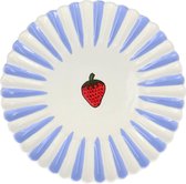 Dishes & Deco - Assiette plate Coquille Strawberry 28cm - Assiettes plates